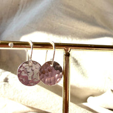 Load image into Gallery viewer, Hammered coin earrings