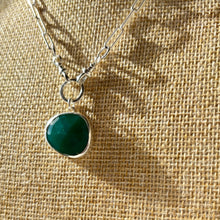 Load image into Gallery viewer, Agate Sterling Silver Statement Necklace