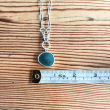 Load image into Gallery viewer, Agate Sterling Silver Statement Necklace