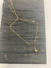 Load image into Gallery viewer, Gold Coffee Bean necklace.