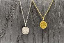 Load image into Gallery viewer, Hammered Coin Necklace