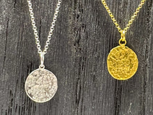 Load image into Gallery viewer, Hammered Coin Necklace
