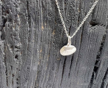 Load image into Gallery viewer, Recycled Gold and Sterling Silver Shell Pendant Necklace – Sourced from Whitstable, Kent