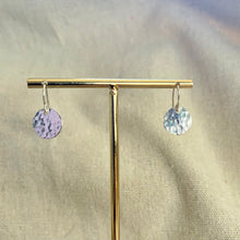 Load image into Gallery viewer, Hammered coin earrings

