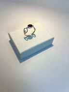 Inner Peace garnet ring