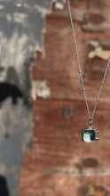 Load and play video in Gallery viewer, Aquamarine bubble pendant
