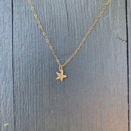 Tiny star necklace