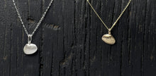 Load image into Gallery viewer, Recycled Gold and Sterling Silver Shell Pendant Necklace – Sourced from Whitstable, Kent
