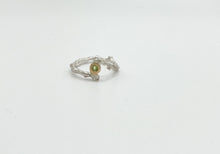 Load image into Gallery viewer, Tourmaline mulberry twig ring
